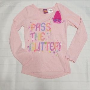 Girl's Trolls shirt M 7/8